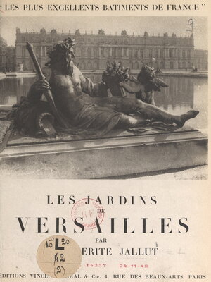 cover image of Les jardins de Versailles
